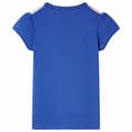 Miniatyrbild 2 av 2: T-shirt för barn kobolt 128