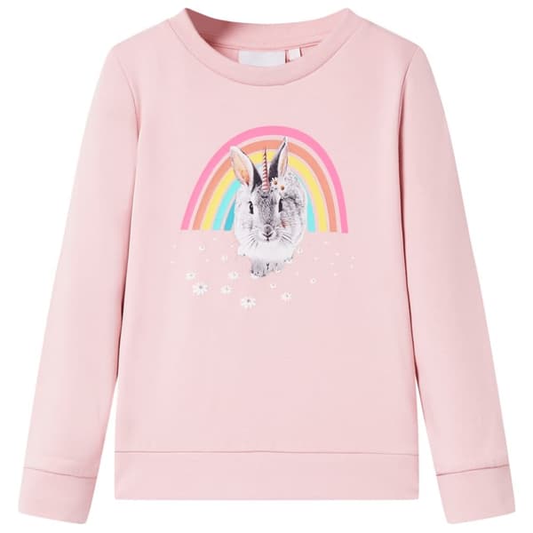 Barntröja ljus rosa 140