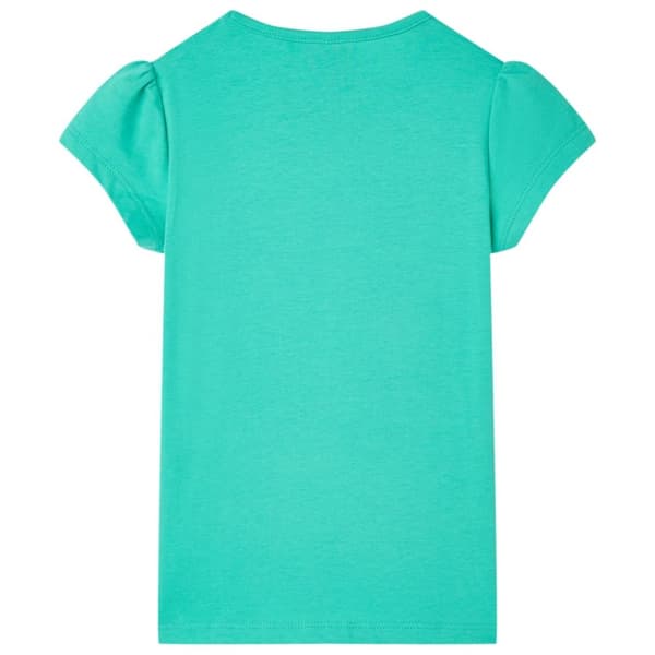 T-shirt för barn mintgrön 92