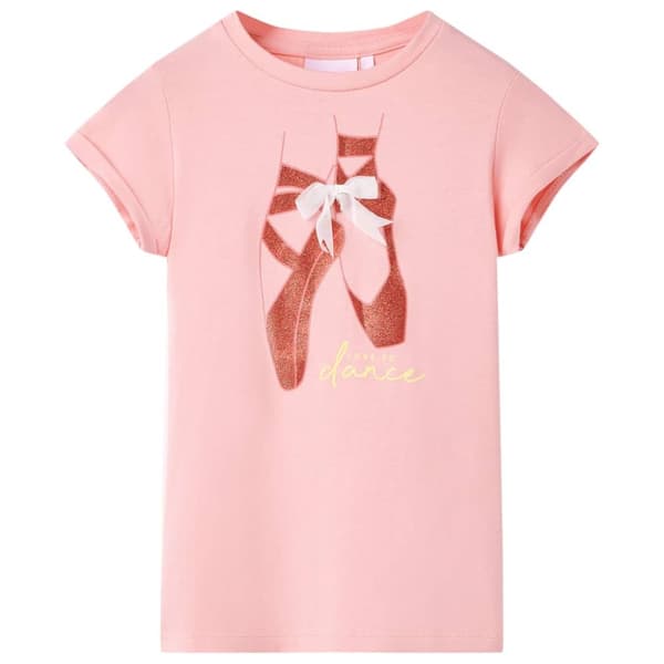 T-shirt för barn rosa 104