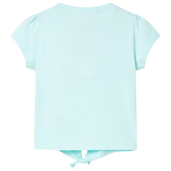 T-shirt för barn aquablå 116