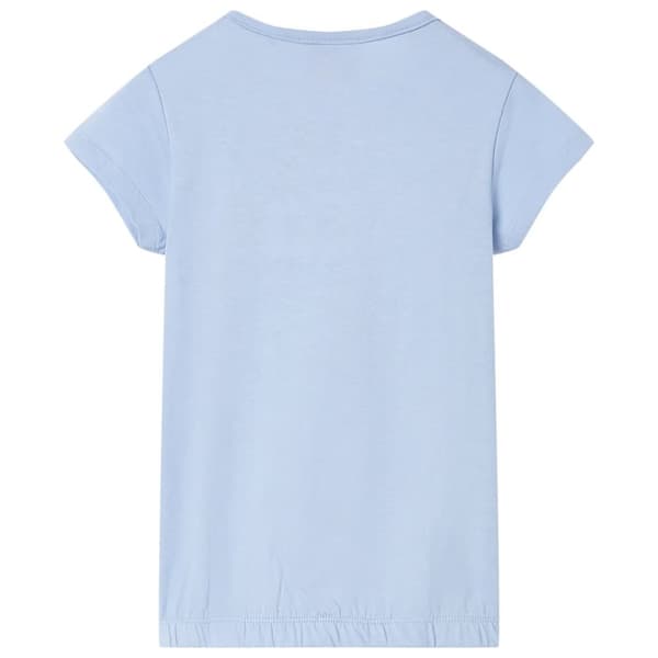 T-shirt för barn blå 104