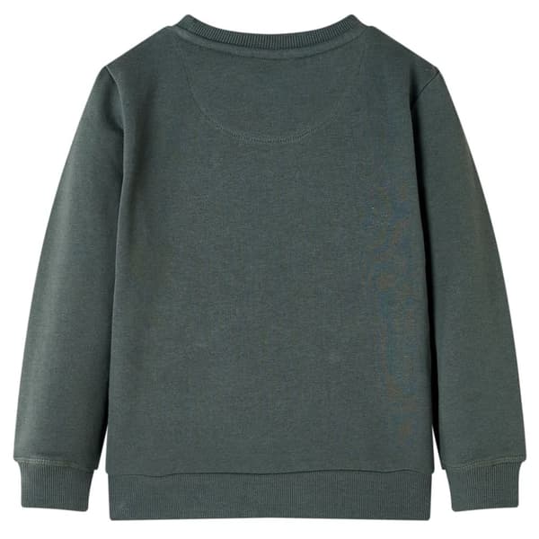 Barntröja mörk khaki 128