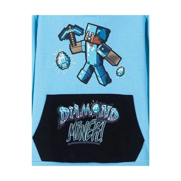 Minecraft Hoodie för Barn - Huvtröja