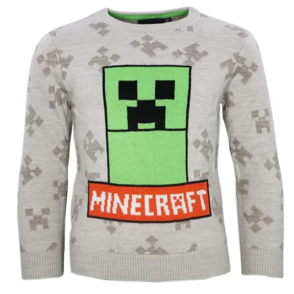 Minecraft Tröja för Barn - Stickad
