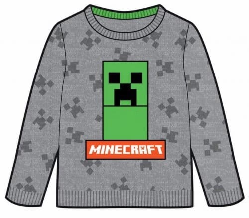 Minecraft Tröja för Barn - Stickad