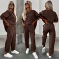 Miniatyrbild 10 av 10: Oversize set med byxor och blus - flera färger - one size 38-44