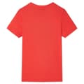 Miniatyrbild 2 av 2: T-shirt med korta ärmar för barn röd 128