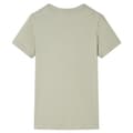 Miniatyrbild 2 av 2: T-shirt för barn ljus khaki 140
