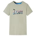 Miniatyrbild 1 av 2: T-shirt för barn ljus khaki 140