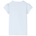 Miniatyrbild 2 av 2: T-shirt för barn ljusblå 116
