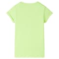 Miniatyrbild 2 av 2: T-shirt för barn neongul 92