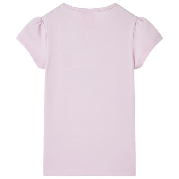 T-shirt för barn lila 104