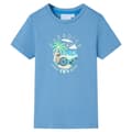 Miniatyrbild 1 av 2: T-shirt för barn mellanblå 92
