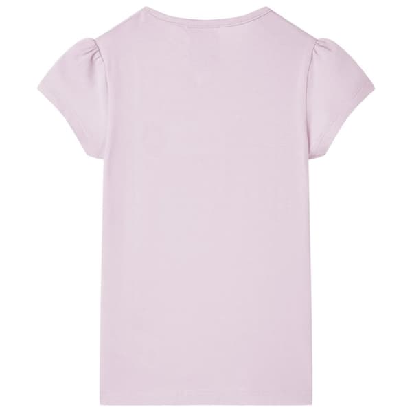 T-shirt för barn lila 116