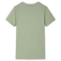 Miniatyrbild 2 av 2: T-shirt för barn ljus khaki 140