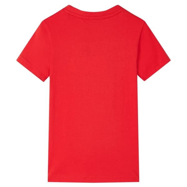 T-shirt för barn röd 140