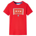 Miniatyrbild 1 av 2: T-shirt för barn röd 140