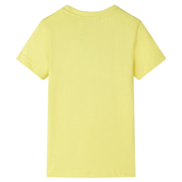T-shirt för barn gul 140