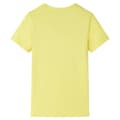 Miniatyrbild 2 av 2: T-shirt för barn gul 140