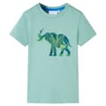Miniatyrbild 1 av 2: T-shirt för barn ljus khaki 92