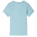 Miniatyrbild 2 av 2: T-shirt för barn aquablå 140