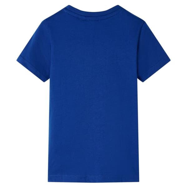 T-shirt för barn mörkblå 116