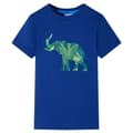 Miniatyrbild 1 av 2: T-shirt för barn mörkblå 128