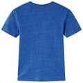 Miniatyrbild 2 av 2: T-shirt för barn mörkblå melange 104