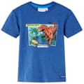 Miniatyrbild 1 av 2: T-shirt för barn mörkblå melange 104