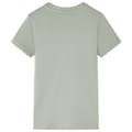 Miniatyrbild 2 av 2: T-shirt för barn ljus kaki 140