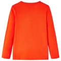 Miniatyrbild 2 av 2: T-shirt med långa ärmar för barn stark orange 140