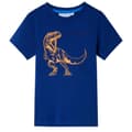 Miniatyrbild 1 av 2: T-shirt med korta ärmar för barn mörkblå 92