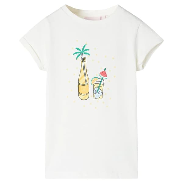 T-shirt för barn ecru 104