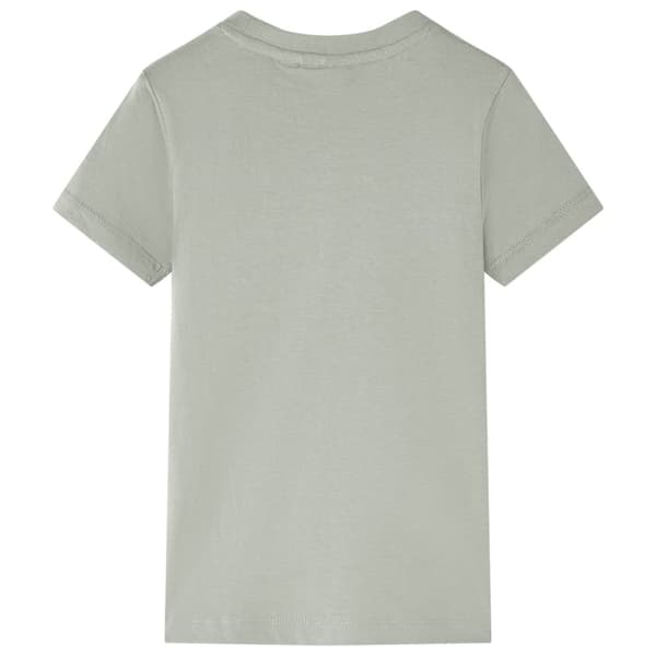 T-shirt för barn ljus khaki 92