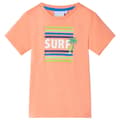 Miniatyrbild 1 av 2: T-shirt för barn neonorange 104