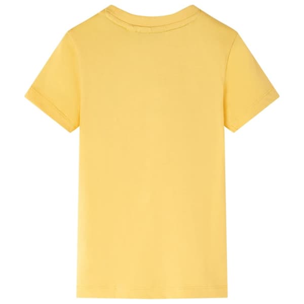 T-shirt för barn ljus ockra 116