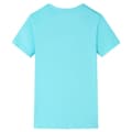 Miniatyrbild 2 av 2: T-shirt för barn aqua 92