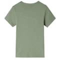 Miniatyrbild 2 av 2: T-shirt med korta ärmar för barn ljus khaki 128