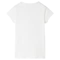Miniatyrbild 2 av 2: T-shirt för barn ecru 128