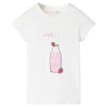 Miniatyrbild 1 av 2: T-shirt för barn ecru 128