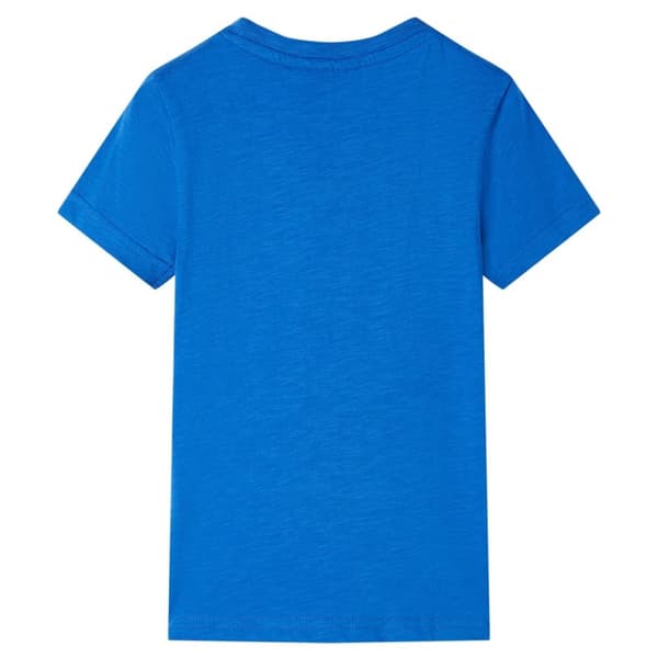 T-shirt för barn blå 140