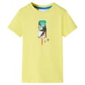Miniatyrbild 1 av 2: T-shirt för barn gul 140