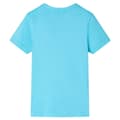 Miniatyrbild 2 av 2: T-shirt för barn aqua 116