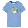 Miniatyrbild 1 av 2: T-shirt för barn mellanblå 128
