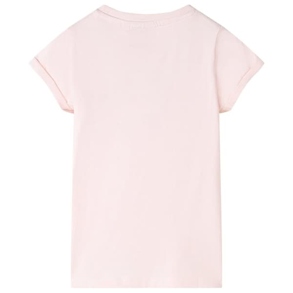 T-shirt för barn mjuk rosa 140
