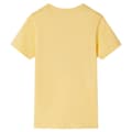 Miniatyrbild 2 av 2: T-shirt med korta ärmar för barn gul 92
