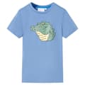 Miniatyrbild 1 av 2: T-shirt för barn mellanblå 116