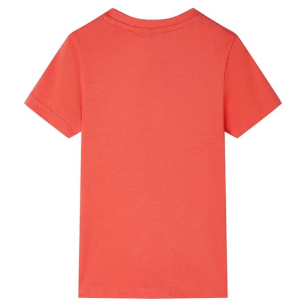 T-shirt för barn ljusröd 116
