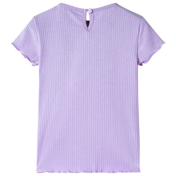 T-shirt för barn lila 140